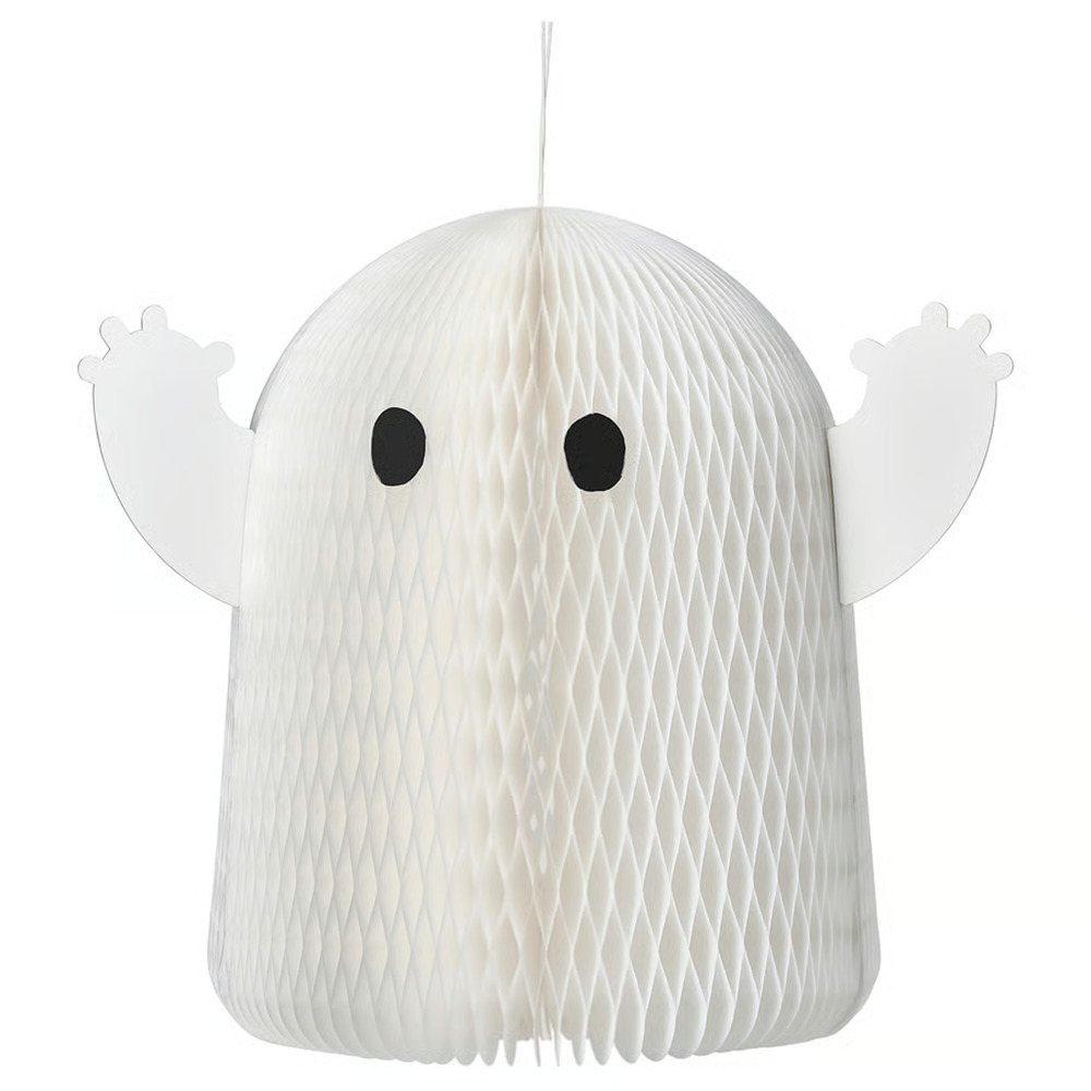 IKEA KUSTFYR Hanging Decoration, Ghost White, 20" (505.997.08) NEW